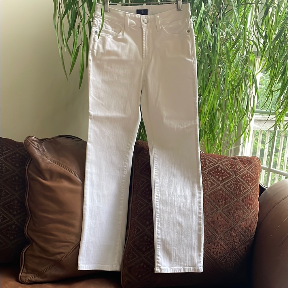 NYDJ White Jeans Classic Denim